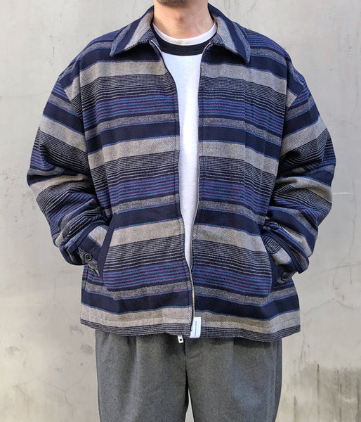 DESCENDANT/MAR CLUB JACKET (NAVY)