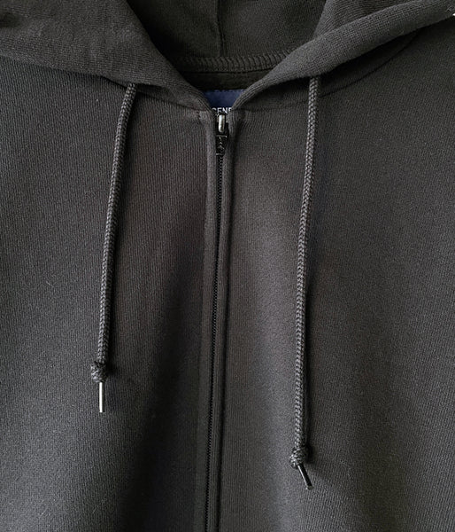 DESCENDANT/CETUS ZIP HOODY (BLACK)