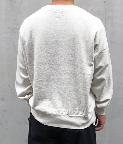 visvim/ULTIMATE AMPLUS SB SWEAT L/S (GREY)