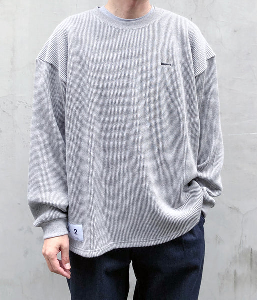DESCENDANT/GAUFRE WAFFLE LS (GRAY)