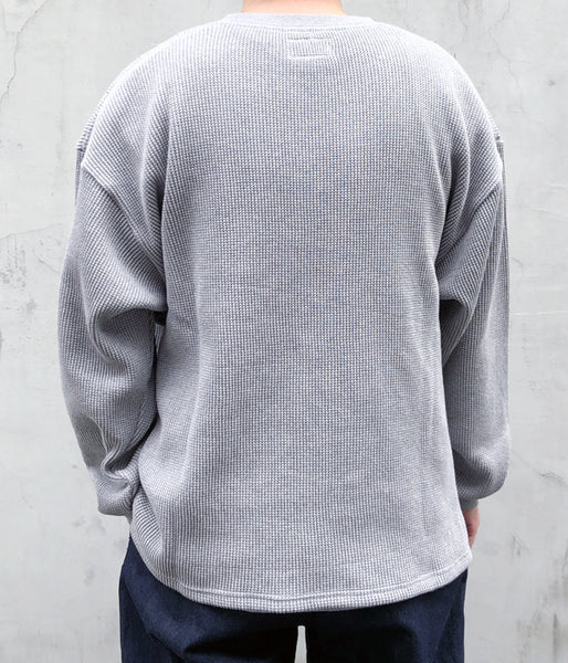 DESCENDANT/GAUFRE WAFFLE LS (GRAY)