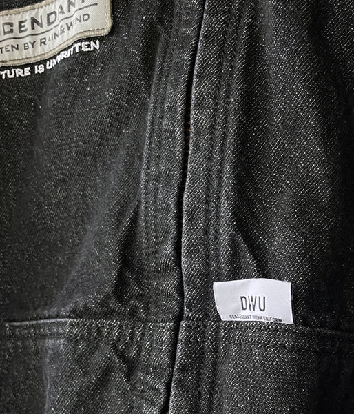 DESCENDANT/GRAZE DENIM JACKET (BLACK)