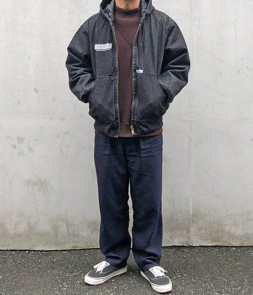 DESCENDANT/GRAZE DENIM JACKET (BLACK)