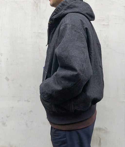 DESCENDANT/GRAZE DENIM JACKET (BLACK)
