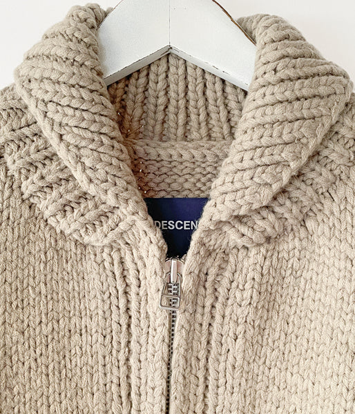 DESCENDANT/SPYHOP COWICHAN SWEATER (GRAY)