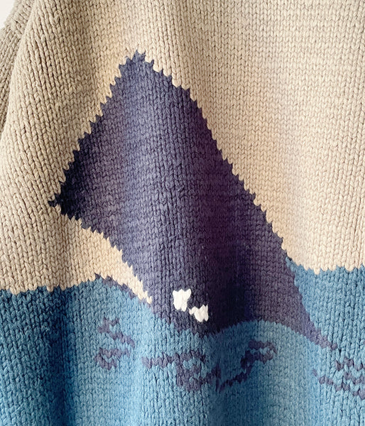 DESCENDANT/SPYHOP COWICHAN SWEATER (GRAY)