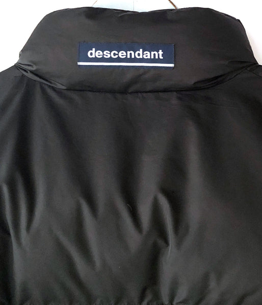 DESCENDANT/MUMMY PADDING JACKET (BLACK)