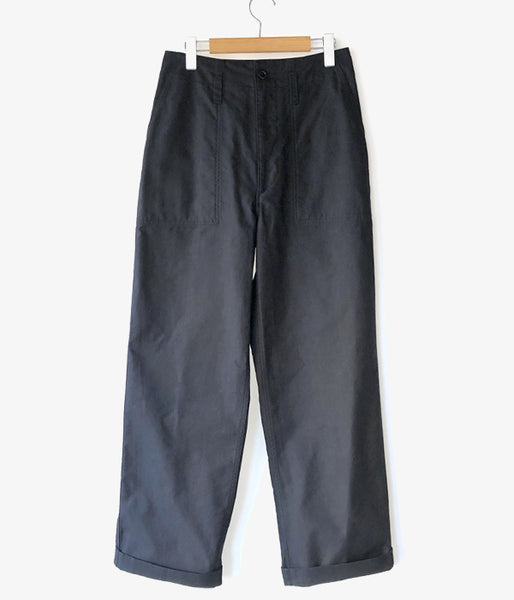 MHL./DENSE COTTON DRILL PANTS WOMENS (DARK NAVY)