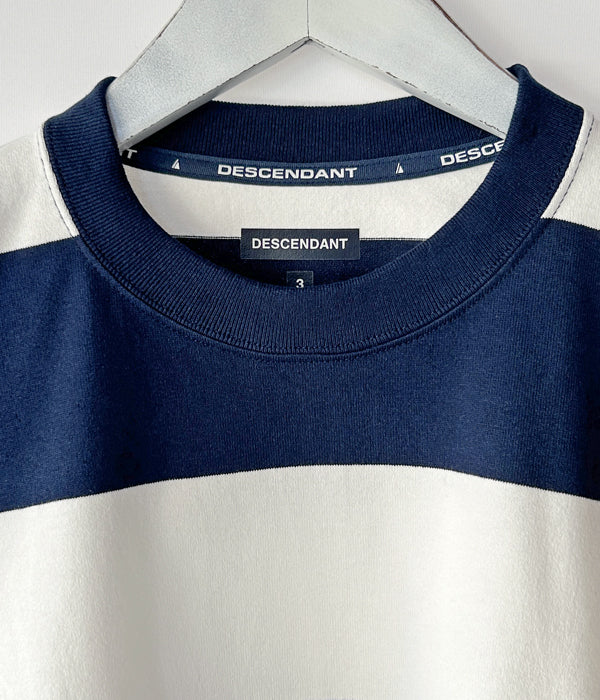 DESCENDANT/HORIZONTAL STRIPE LS (NAVY)