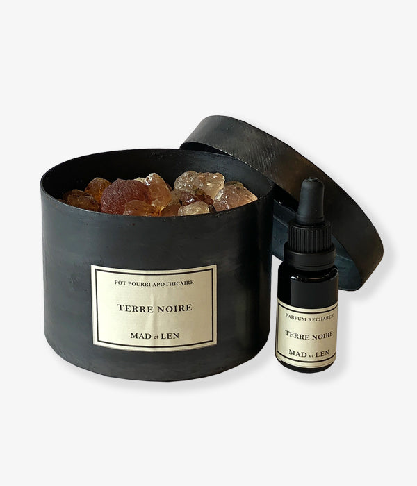 【Mad et Len / Terre Noire】ポプリ アポティケール MAD et LEN/POT POURRI APOTHICAIRE VEGETAL AMBER(TERRE NOIRE)
