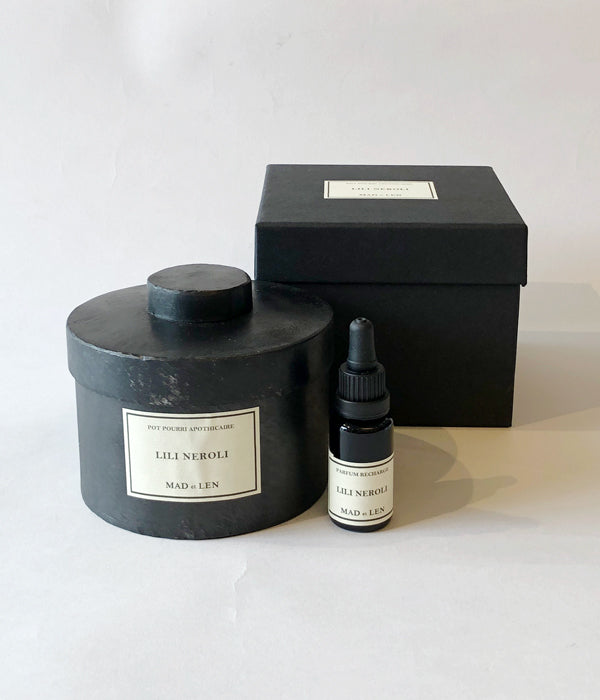 MAD et LEN/POT POURRI APOTHICAIRE LAVA ROCK(LILI NEROLI)