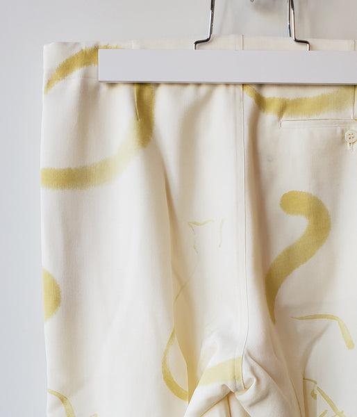 WRYHT/STRINGS WAIST TROUSER(BONE/size1)