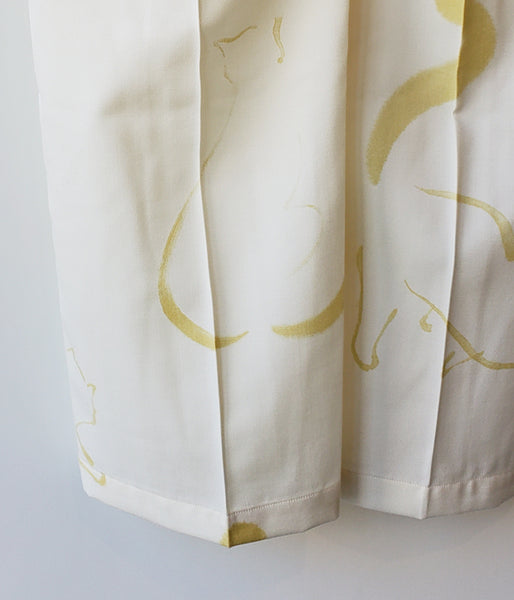 WRYHT/STRINGS WAIST TROUSER(BONE/size1)