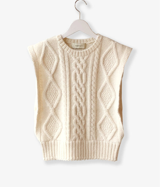 WRYHT/FISHERMAN TINY VEST(BONE/size2)