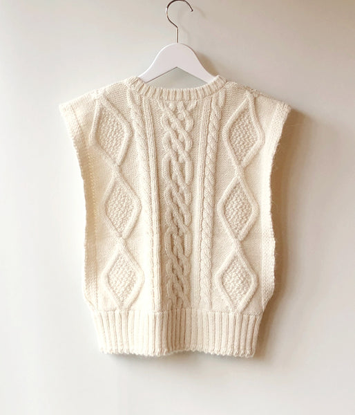 WRYHT/FISHERMAN TINY VEST(BONE/size2)