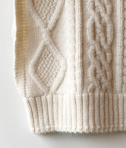WRYHT/FISHERMAN TINY VEST(BONE/size2)