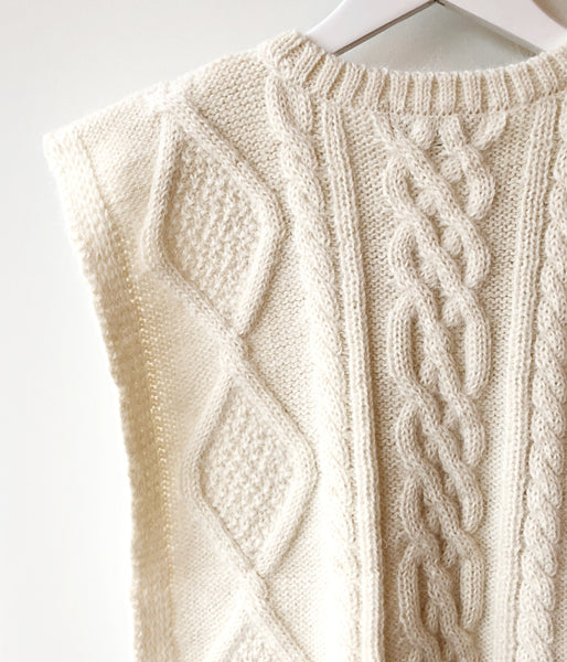 WRYHT/FISHERMAN TINY VEST(BONE/size2)