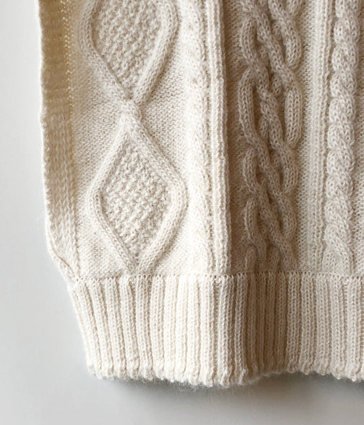 WRYHT/FISHERMAN TINY VEST(BONE/size2)