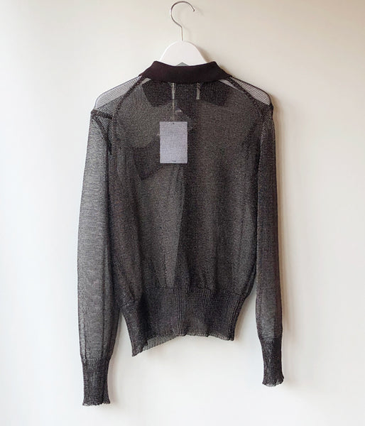 TAN/METALLIC SHIRT(BRONZE)