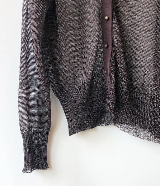 TAN/METALLIC SHIRT(BRONZE)