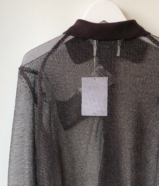 TAN/METALLIC SHIRT(BRONZE)