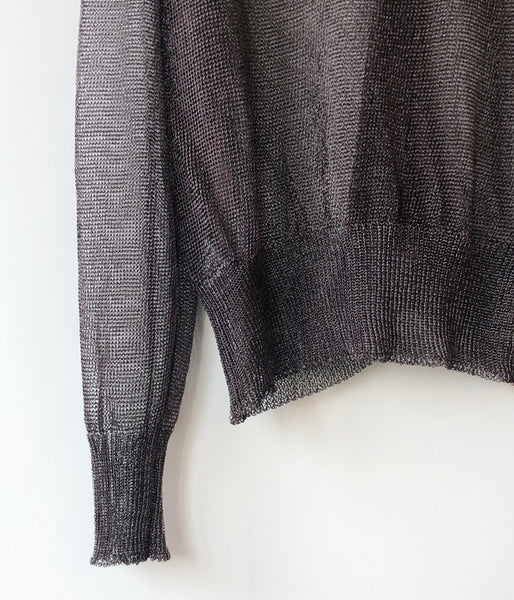 TAN/METALLIC SHIRT(BRONZE)