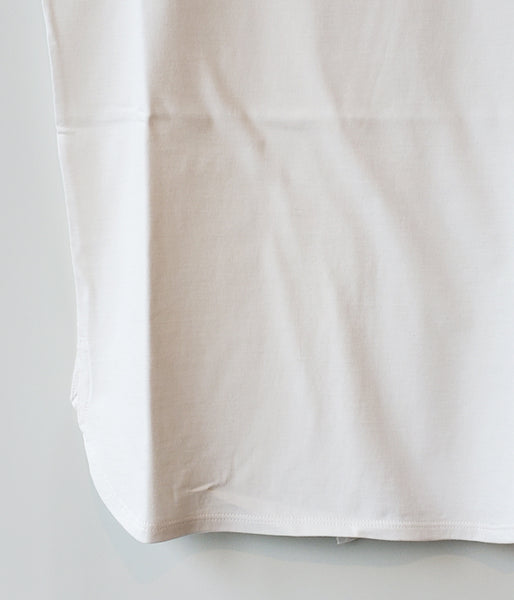 FUMIKA_UCHIDA/DOUBLE NECK NO-SLEEVE TANKTOP(WHITE)