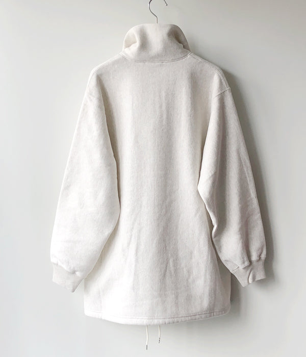 美品 pheeny フィーニー ハーフジップ プルオーバー タグ付き Athletic fleece half zip P/O short-アスレチックフリース