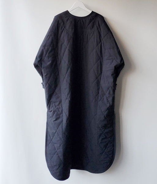 WRYHT/QUILTED SAHARA DRESS(BLACK)