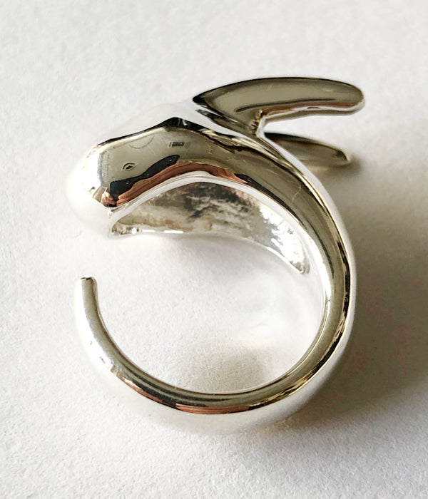 R.ALAGAN/MOONRABBIT RING(SILVER)