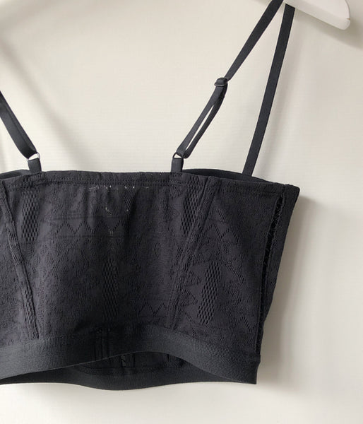 FUMIKA_UCHIDA/STRETCH LACE BUSTIER(BLACK)