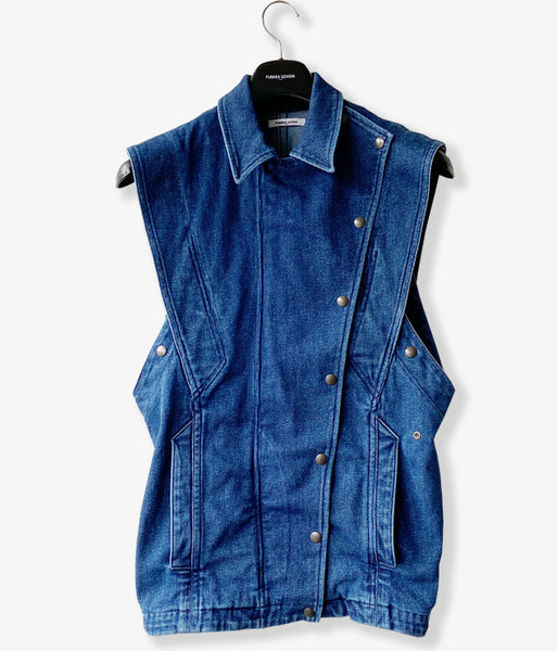 FUMIKA_UCHIDA/STRETCH DENIM MICRO MINI DRESS(INDIGO)