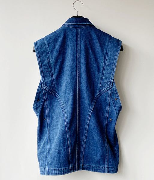 FUMIKA_UCHIDA/STRETCH DENIM MICRO MINI DRESS(INDIGO)