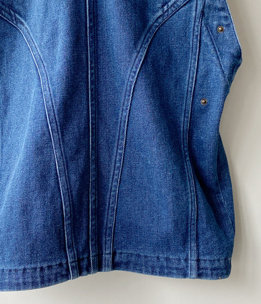 FUMIKA_UCHIDA/STRETCH DENIM MICRO MINI DRESS(INDIGO)