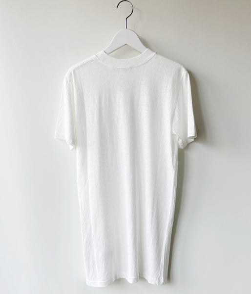 nowos/CREW NECK TEE(WHITE)