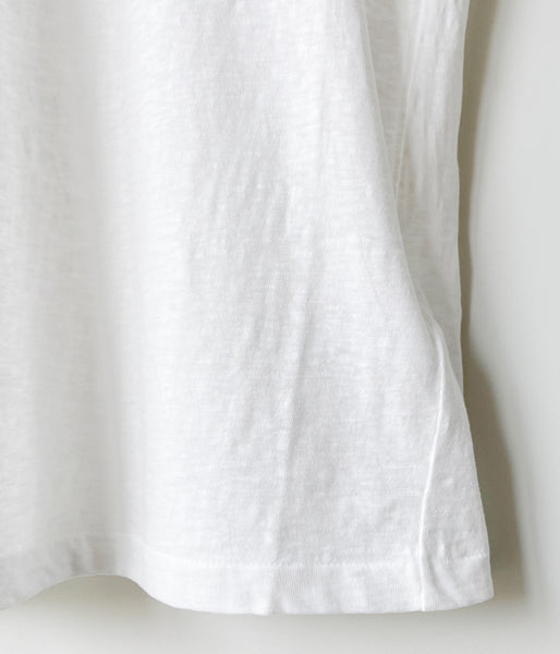 nowos/CREW NECK TEE(WHITE)
