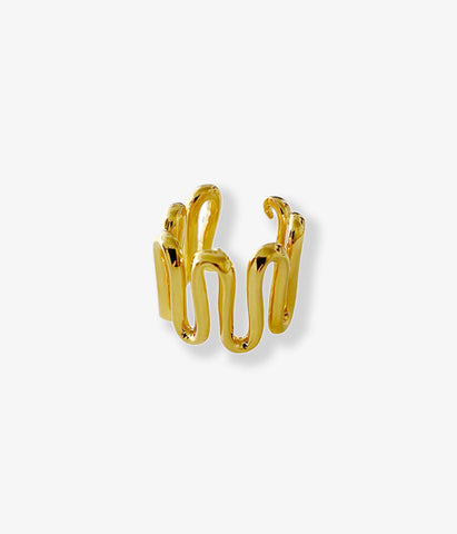 R.ALAGAN/FICKLE RING(GOLD)