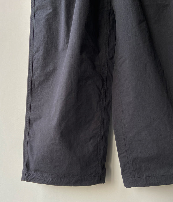 PHEENY/COTTON NYLON DUMP MILITARY PANTS(BLACK)