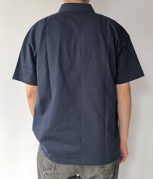 DESCENDANT/CROSS PADDLE POLO SS (NAVY)