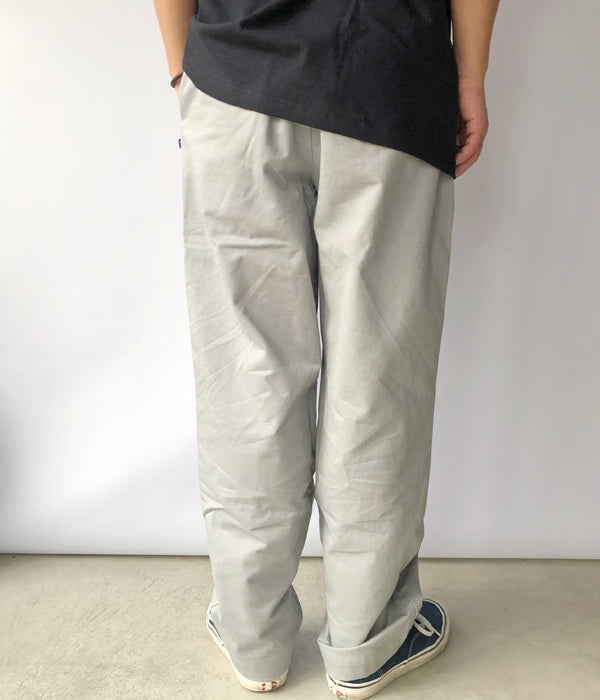 DESCENDANT/CLASP TWILL TROUSERS (GRAY)