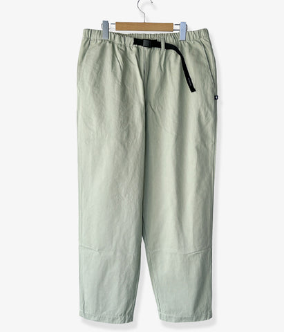 DESCENDANT/CLASP TWILL TROUSERS (GREEN)