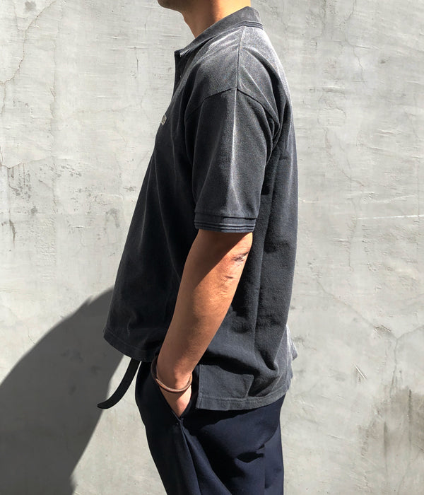 visvim/JUMBO WELLER S/S DMGD (BLACK)