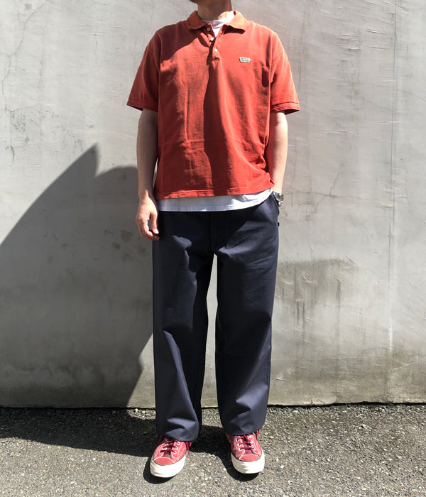 トップス VISVIM JUMBO WELLER S/S DMGD RED 4 ASK availability first) visvim JUMBO WELLER S/S DMGD