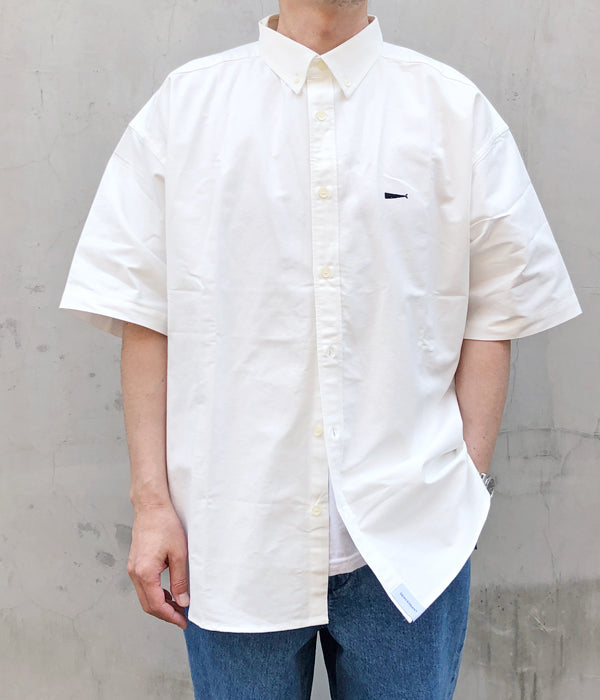 DESCENDANT/KENNEDY'S ORGANIC COTTON OX SS SHIRT (WHITE)