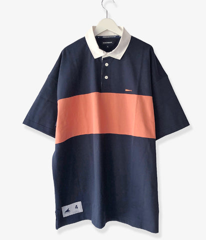 DESCENDANT/CROUCH POLO SS (NAVY)