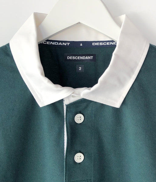 DESCENDANT/CROUCH POLO SS (GREEN)