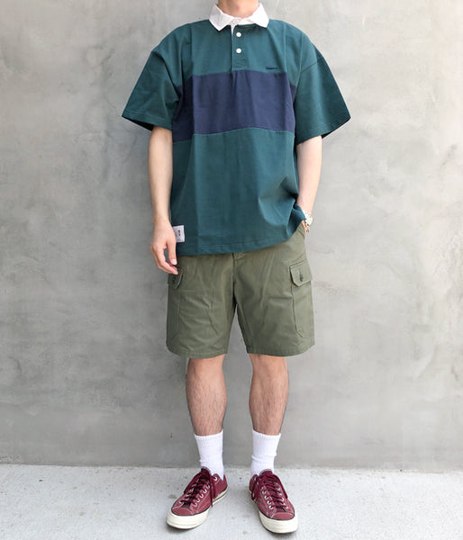 DESCENDANT/CROUCH POLO SS (GREEN)