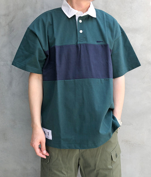 DESCENDANT/CROUCH POLO SS (GREEN)