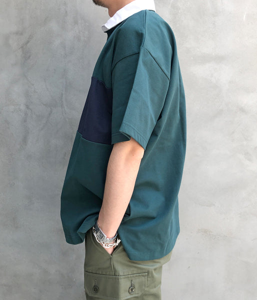 DESCENDANT/CROUCH POLO SS (GREEN)