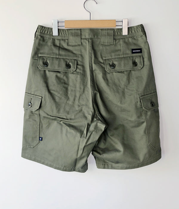 DESCENDANT/CARGO TWILL SHORTS (OLIVE DRAB)